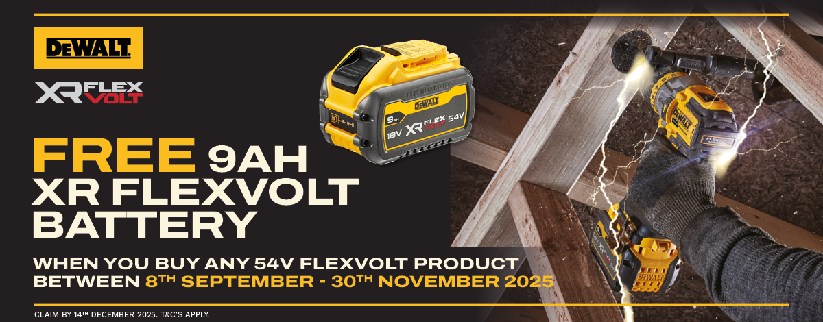 Dewalt Flexvolt Promotion